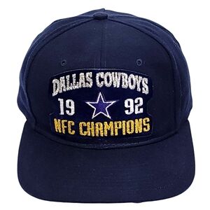 NFL Dallas VTG 1992 NFC Champions Snapback Hat
